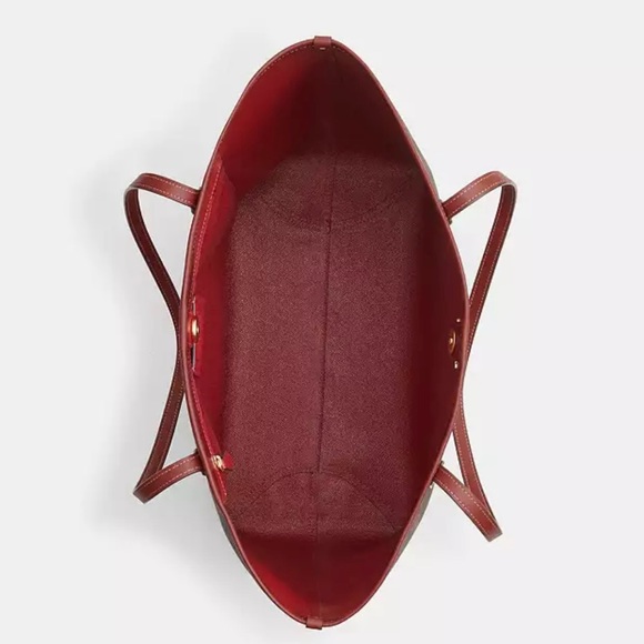 NWT Coach Tote In Signature Canvas - Picture 4 of 14